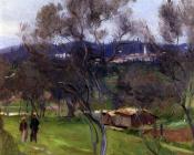 Olive Trees, Corfu - 约翰·辛格·萨金特